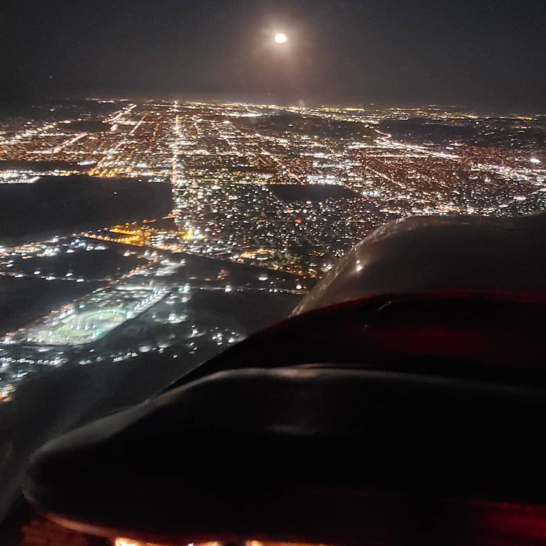 Instagram post by Dr. Arthur Kezian, DDS: Chasing the moon tonight