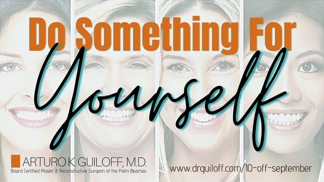 Instagram post by Dr. Arturo Guiloff: Do Something For Yourself - 10% Off #Injectables & #Fillers when you book in September. Dr. Guiloff performs his own injections during your …