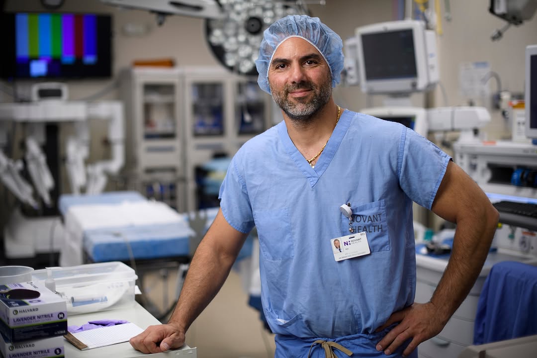 Instagram post by Dr. Ashish K. Jain: From a childhood in Lebanon to some of Charlotte's most complex brain surgeries, Dr. Ziad Hage's path to neurosurgery has been anything but …