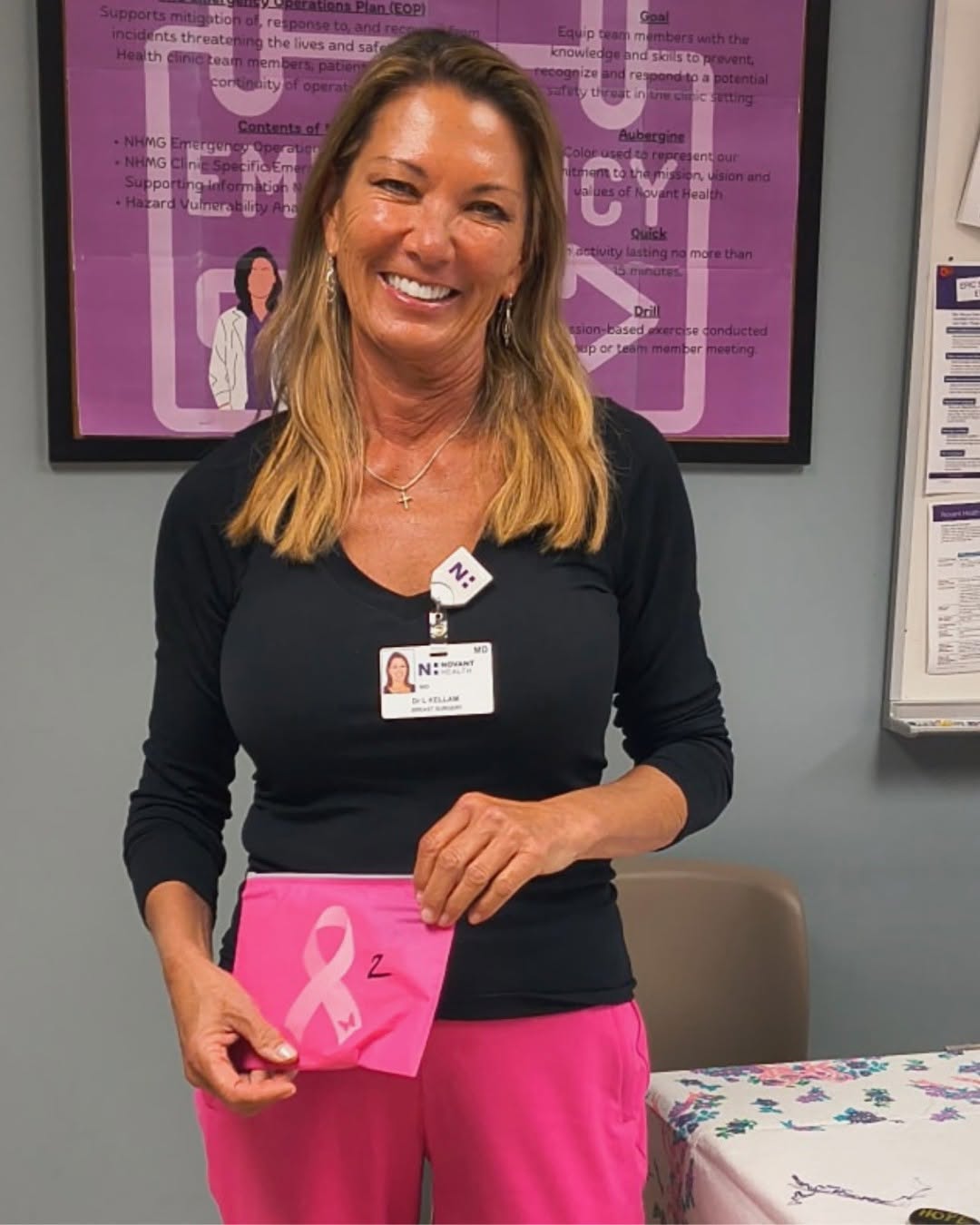 Instagram post by Dr. Ashish K. Jain: For more than 25 years, Dr. Lori Kellam has had the privilege of caring for patients through some of life's most challenging moments. A Wins…