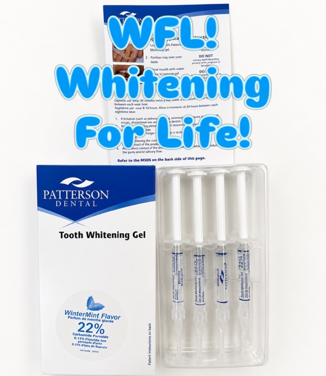 Instagram post by Dr. Austin Reed, DDS: ✨ Whitening For Life! ✨ Get a brighter, more confident smile forever! Regular patients who maintain regular cleanings - receive whitening fo…