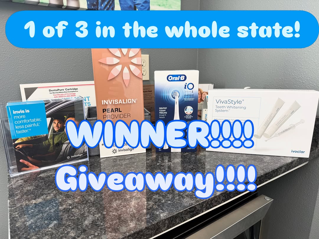 Instagram post by Dr. Austin Reed, DDS: Tara Miller is our big winner! Tara correctly guessed that Peosta Dental is just 1 of 3 general dental practices in the state of Iowa that h…