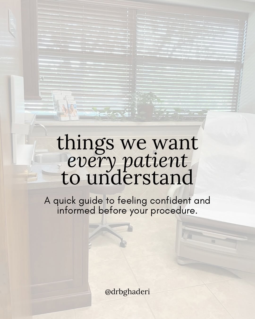 Instagram post by Dr. Bahram Ghaderi: Feeling confident about plastic surgery starts with being informed 💫 Every consultation, every plan, and every procedure is designed around…
