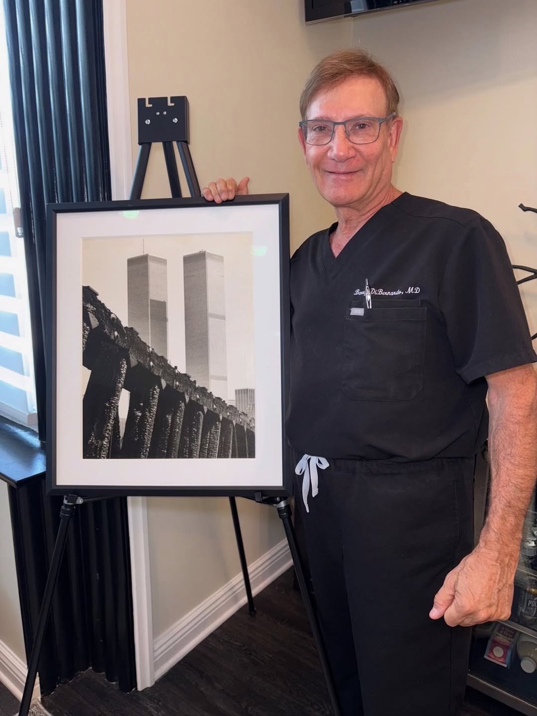 A photograph. A piece of history. A story more than 50 years in the making. 🇺🇸
In 1972, at just 14 years old, Dr. Barry DiBernardo captured this photograph overlooking Hoboken with his Nikkormat ca