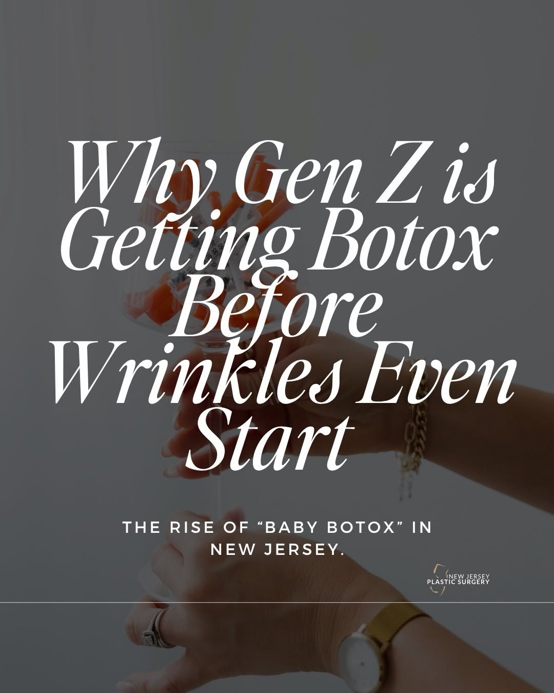 Baby Botox is having a major moment in New Jersey 👀💉
But what exactly is it?
Baby Botox refers to using smaller, more precise amounts of neurotoxin to soften early expression lines while keeping y