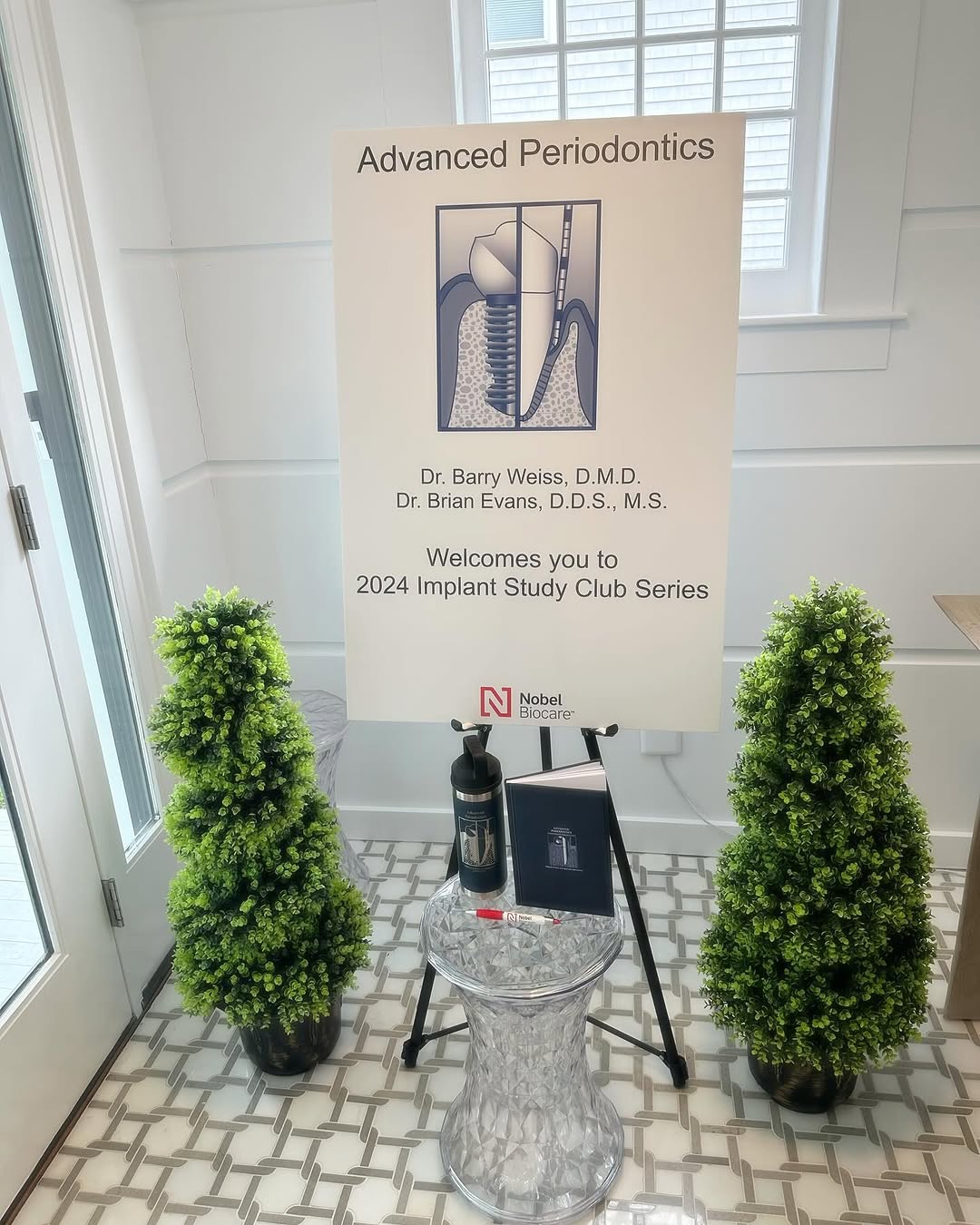 Instagram post by Dr. Barry Weiss: Kicked off our 2024 Implant Study Club series today with “Elevating Case Acceptance” presented by Patti Williamson, practice motivator and c…