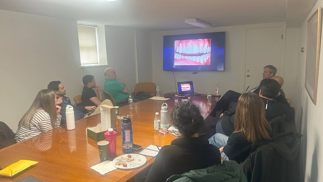 Instagram post by Dr. Barry Weiss: Another Amazing Implant Study Club in the Books! We had the pleasure of welcoming Dr. Brent Ludens, prosthodontist and thought leader, who s…