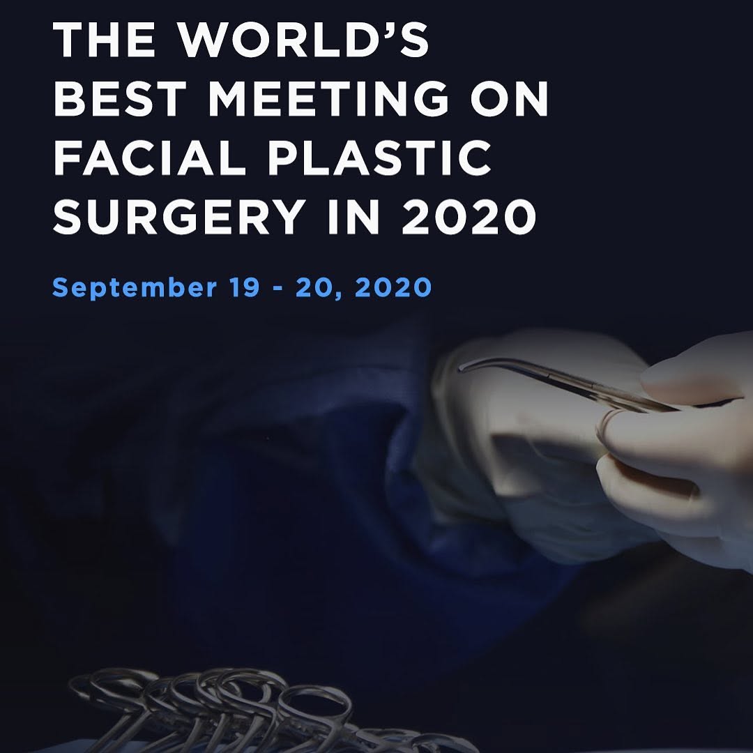 Instagram post by Dr. Benjamin C. Marcus: Very proud to present my thoughts on #facelift and #rhinoplasty. Would have been amazing to see Poland—but next time!