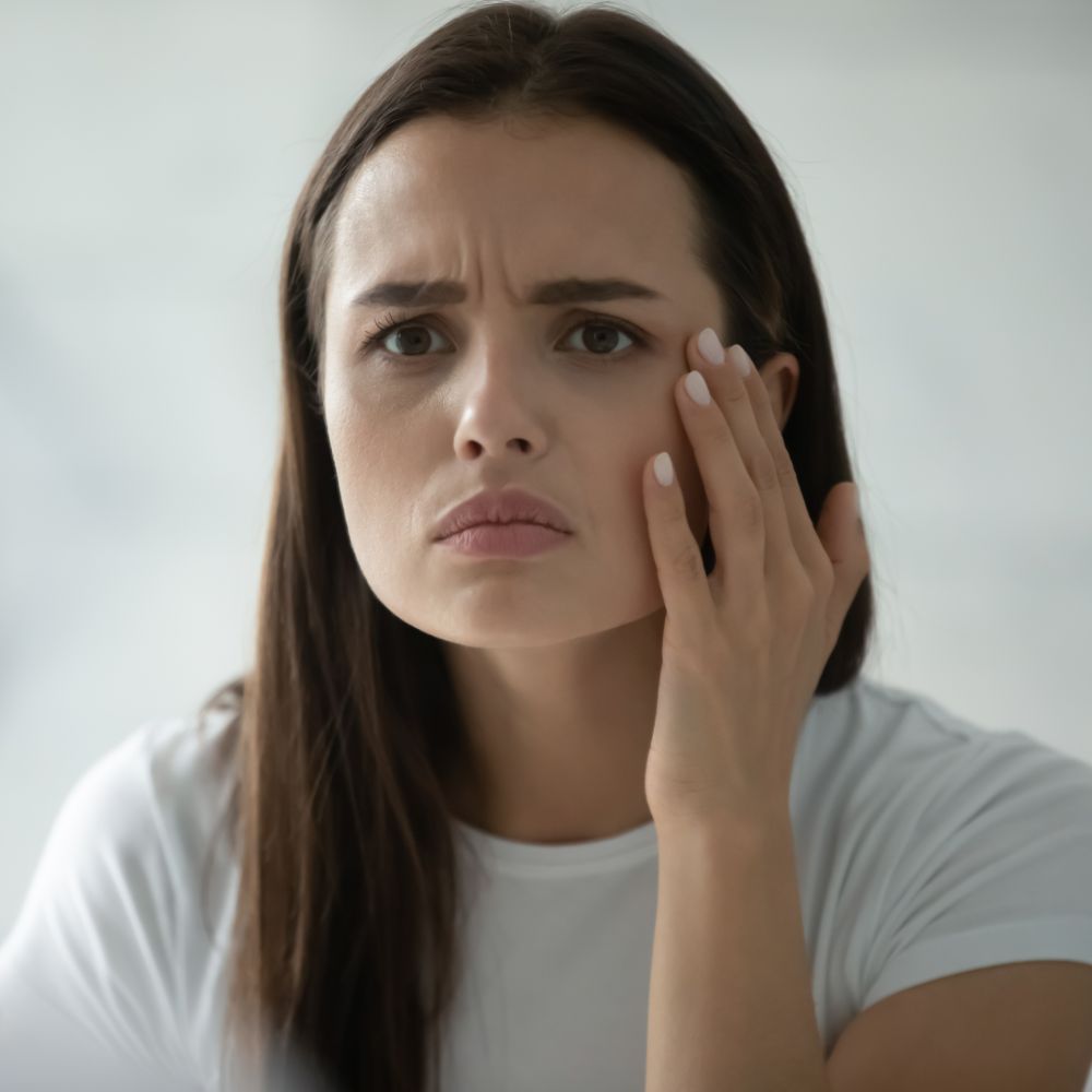 Instagram post by Dr. Benjamin Dunkley, DO: Do people often ask you if you’re tired? You may have tired eyes! The skin surrounding the eyes is extremely delicate where, even with prope…
