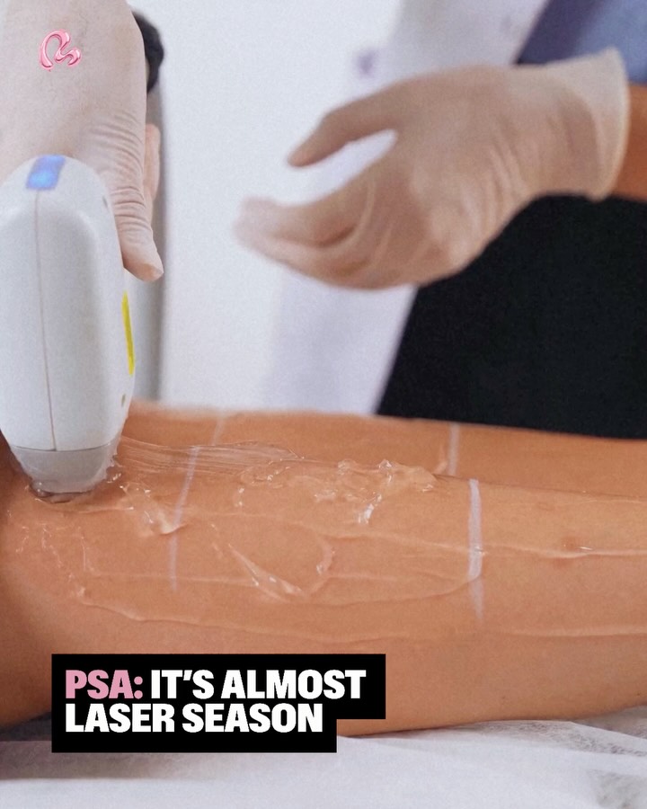 Instagram post by Dr. Benjamin Liliav: Thinking about a laser treatment? Here’s your cheat sheet to the major laser types, what they target, and whether they’re worth it. 👀