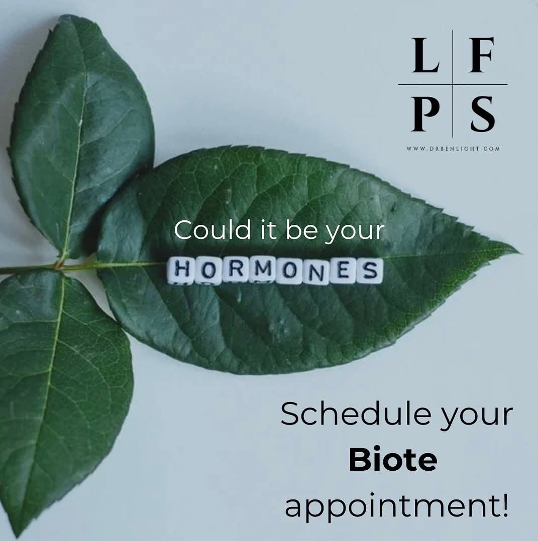 Instagram post by Dr. Benjamin W. Light: Discover the BioTE Method, a personalized hormone optimization therapy featuring bio-identical pellets for steady hormone delivery over time…