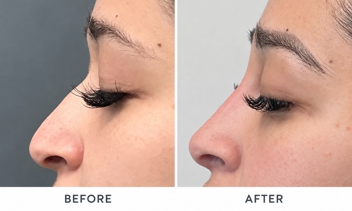 Instagram post by Dr. Bernard Raskin: Nose filler is not the treatment to take shortcuts with. 👃✨ The nose is a high-risk area where anatomy, precision, product placement, and i…