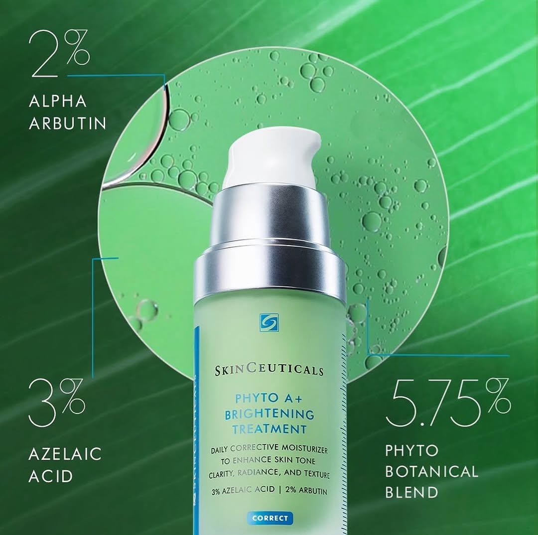 Instagram post by Dr. Betty J. Rajan: 🌱Meet @skinceuticals newest innovation Phyto A+ Brightening Treatment! This oil-free, lightweight, soothing moisturizer is clinically prove…