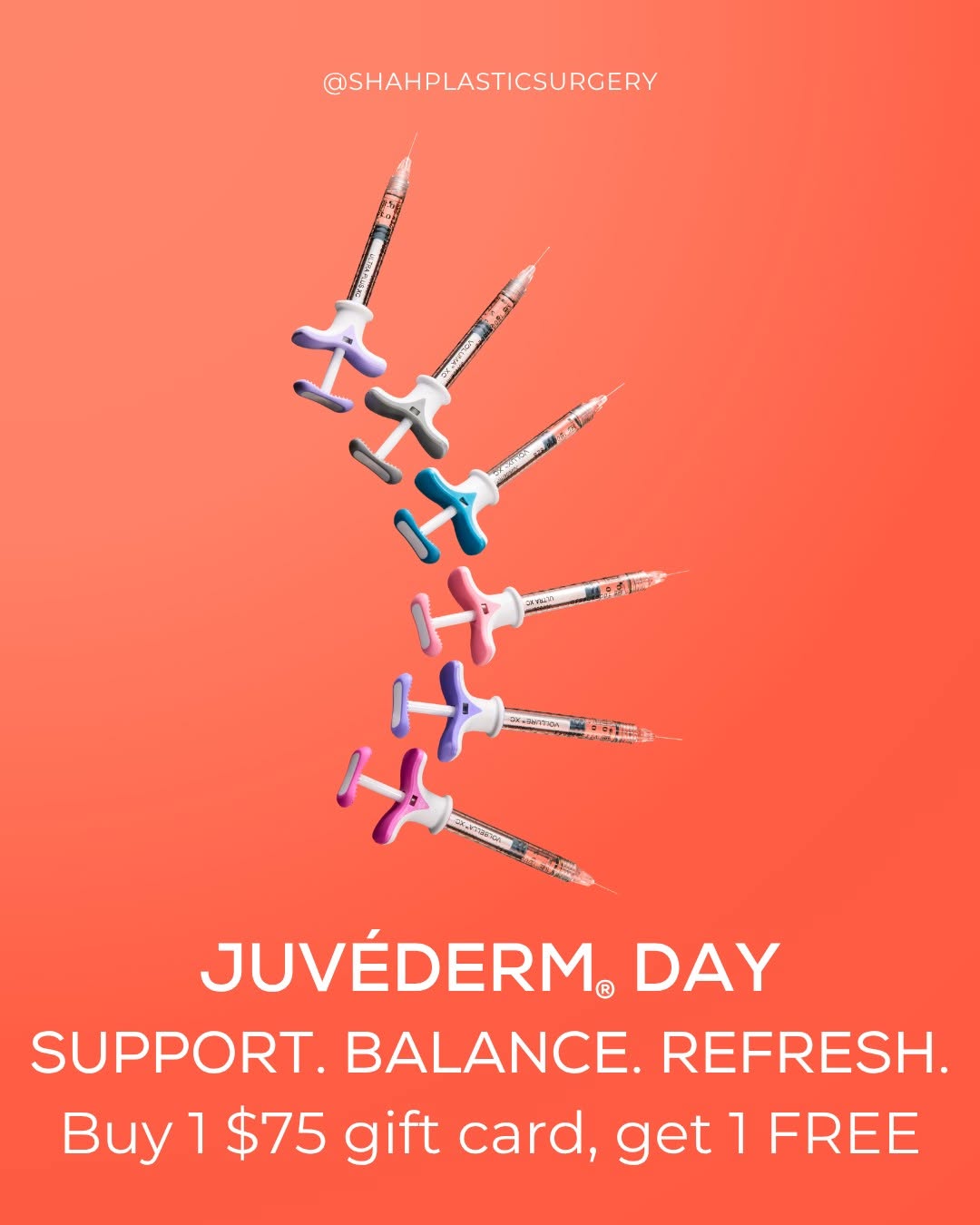 Instagram post by Dr. Bharat Shah: It is Juvéderm® Day. Here is what Juvéderm® is actually for. 👇🏽 Juvéderm® Collection of Fillers is not about looking “done.” It is about s…