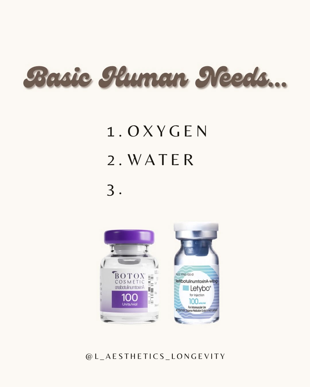 Instagram post by Dr. Billy Ledbetter: The essentials, elevated. ✨ From your daily hydration to your favorite skin care, injectables, and everything in between— consider this your…