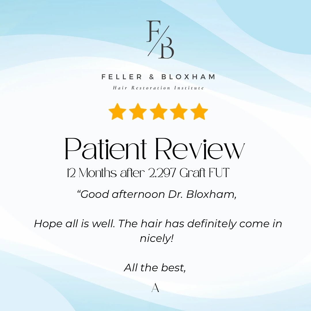 Instagram post by Dr. Blake Bloxham: Dr. Blake Bloxham Patient Review Dr. Bloxham gives all patients his cell phone and personal email, and he loves it when they update him with…