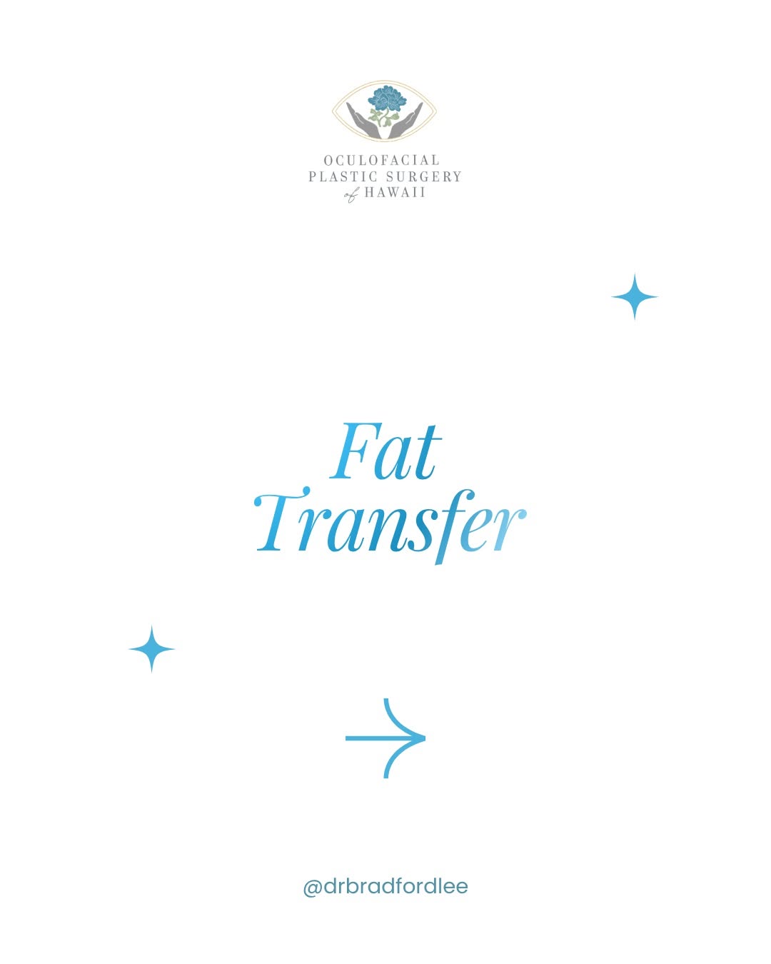 Instagram post by Dr. Bradford W. Lee: Facial fat transfer not only adds volume but also improves skin texture over time by boosting collagen production, offering both immediate a…