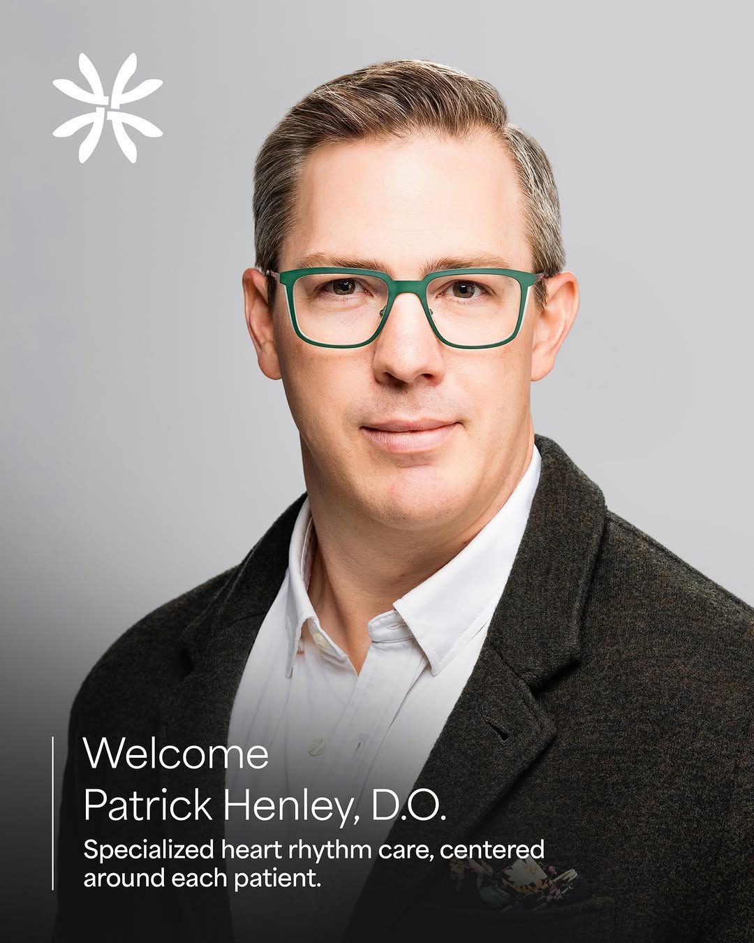 Instagram post by Dr. Bradley Drury: Kootenai Health is pleased to welcome Patrick Henley, D.O., to our Electrophysiology team at Kootenai Heart Clinics. Dr. Henley specializ…