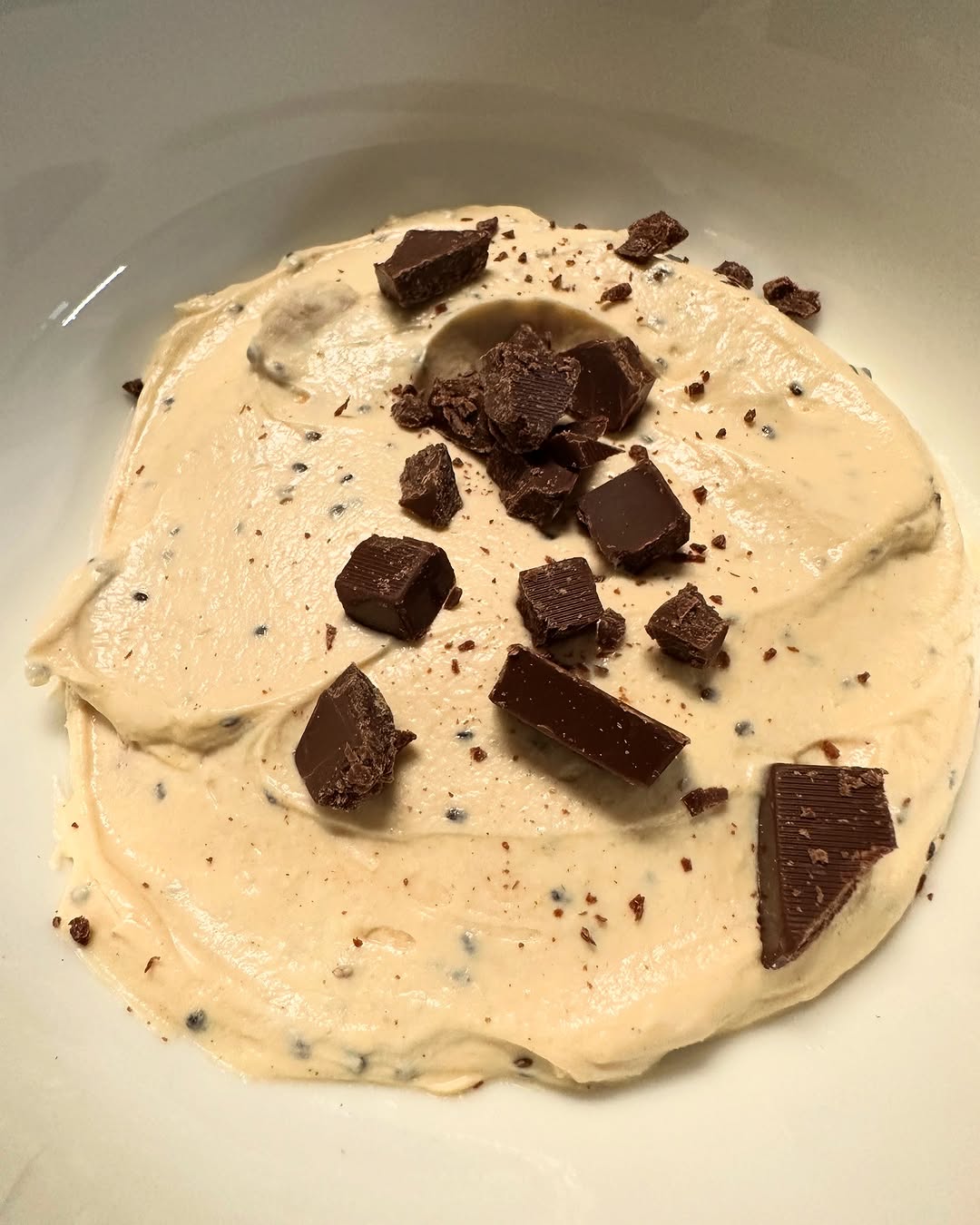 Instagram post by Dr. Brian C. Sung: Craving something sweet today so I made a Reese’s peanut butter style Greek yogurt PB2 Peanut butter powder Chia seeds Dark chocolate Stonyf…