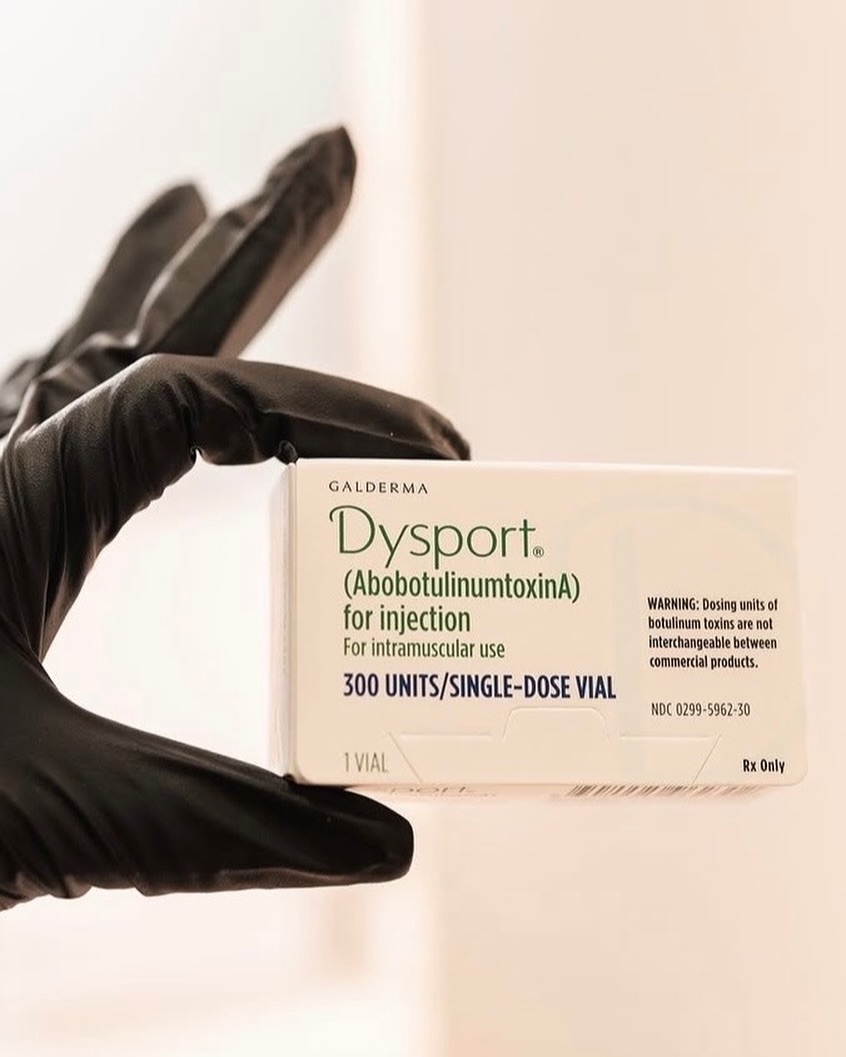 Instagram post by Dr. Brian J. Parker: A little Dysport can go a long way. ✨ Dysport is a neurotoxin used to temporarily soften the appearance of dynamic lines caused by repeated …