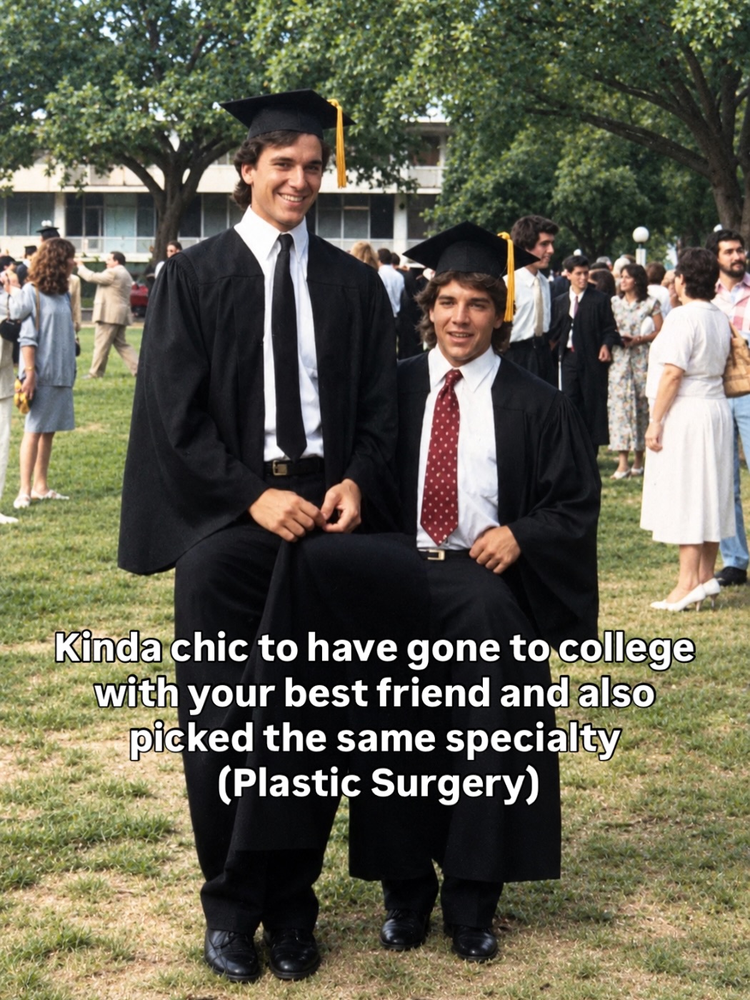 Instagram post by Dr. Brian Joseph: From college classmates to lifelong friends and fellow Plastic Surgery specialists—some journeys are simply meant to be shared. Our friendsh…