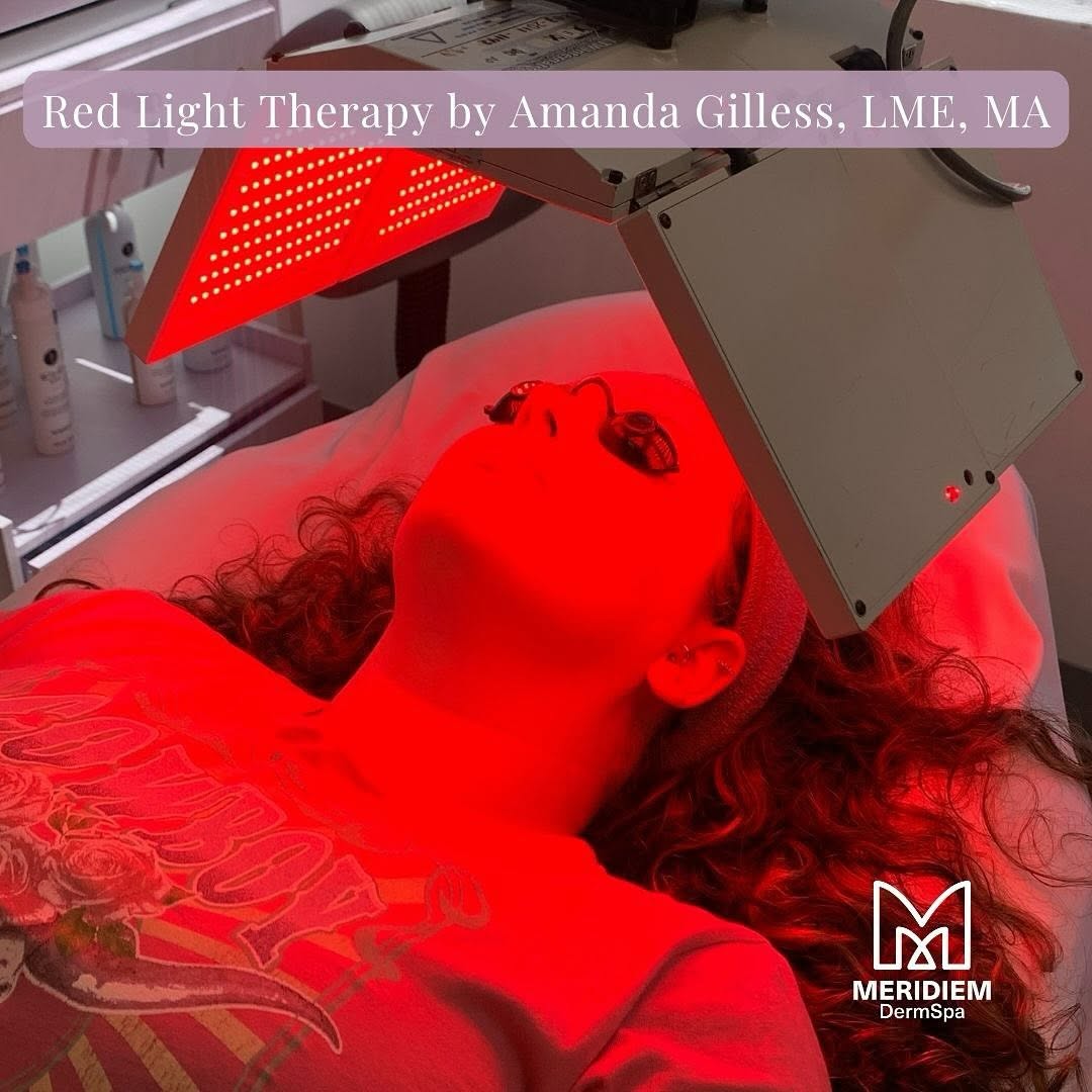 Instagram post by Dr. Brian L. Johnson: 🚨 Red Light Therapy treatment can boost collagen production, reduce inflammation, and improve circulation - leading to healthier, younger-l…