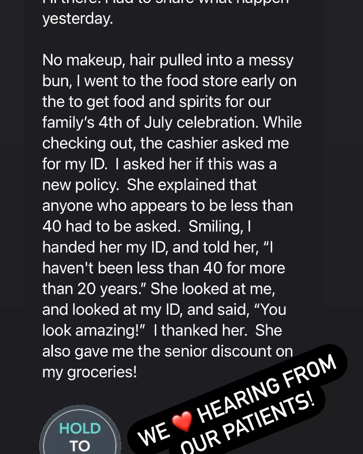 Instagram post by Dr. Brian M. Harmych: I received this email from my #deepplanefacelift patient who is 4 months postop. I enjoy hearing from our postop patients. Although I don’t …