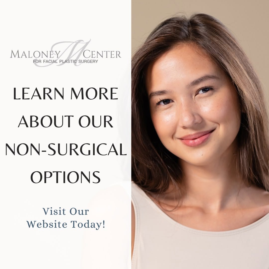 Instagram post by Dr. Brian Maloney: Non-surgical treatments at the Maloney Center can help refresh and rejuvenate your skin with minimal downtime. From laser skin resurfacing t…