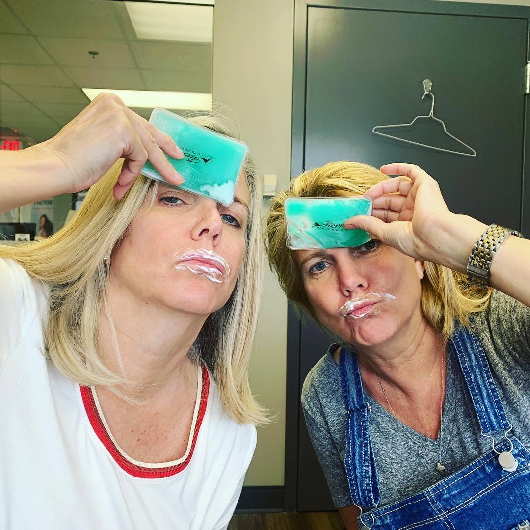 Instagram post by Dr. Brian P. Tierney: #DoubleTrouble #Twinsthatinjecttogetherlookgoodtogether