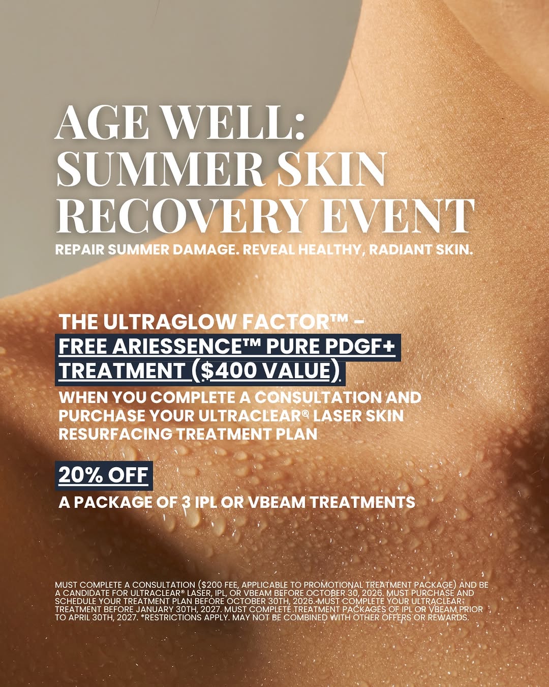 Instagram post by Dr. Brian S. Biesman: Healthy skin ages well, and the end of summer is a great time to invest in its long-term health by repairing damage, encouraging cell renewa…