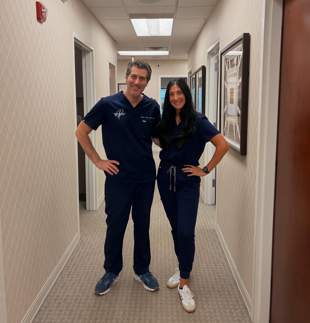 Instagram post by Dr. Brian S. Glatt: Busy clinic day, then we’re off to Boston for NESPS! ✈️🤍 So excited to be presenting on a panel about plastic surgery + social media and sh…