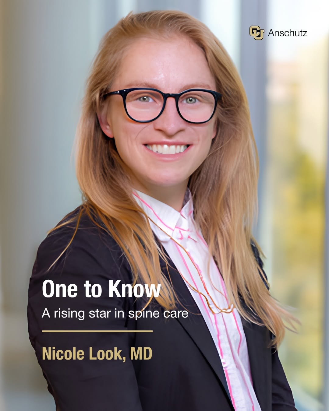 Instagram post by Dr. Brooke French: The future of spine care is being shaped by surgeons who are improving patient outcomes, advancing research and pushing the field forward. C…