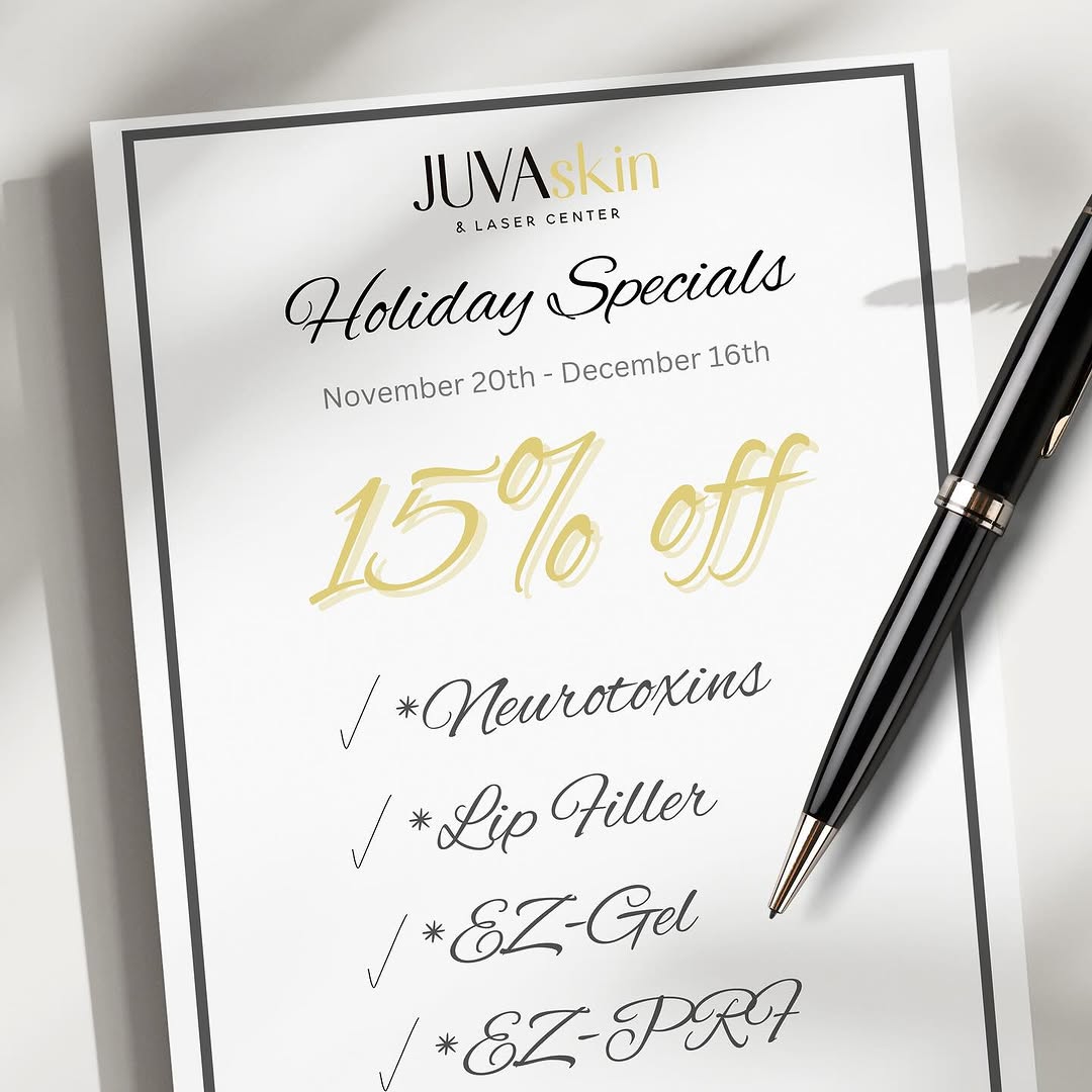 Instagram post by Dr. Bruce E. Katz: JUVA knows exactly what’s been on your wish list 🌟 Just in time for your holiday festivities, it’s the best sale of the year! From now unti…