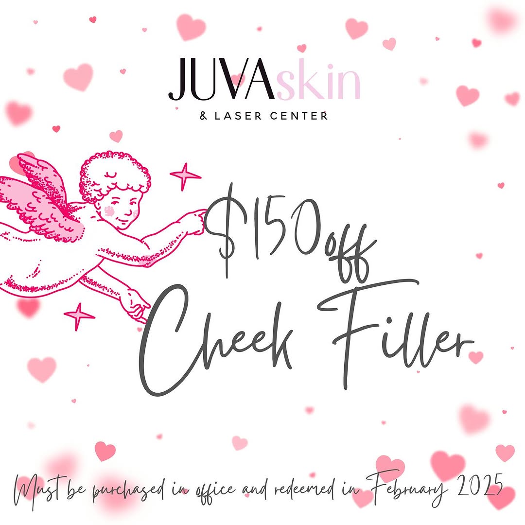 Instagram post by Dr. Bruce E. Katz: Feel the love all month long! 💕 From now until the end of February take $150 off your cheek filler treatment. Call the office at 212. 688. …