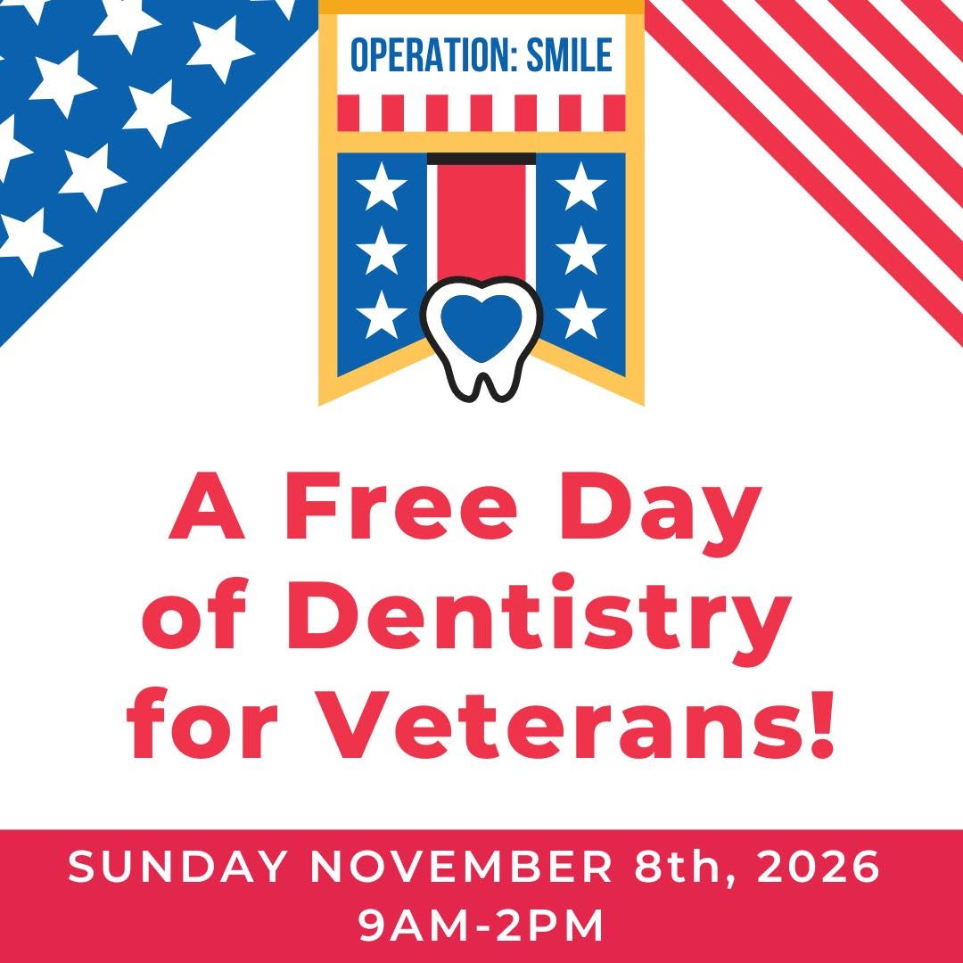 Instagram post by Dr. Bruce Freund, DDS: This Veterans Day, we are honored to recognize the brave men and women who have served our country. On Sunday, November 8th, Veterans can re…