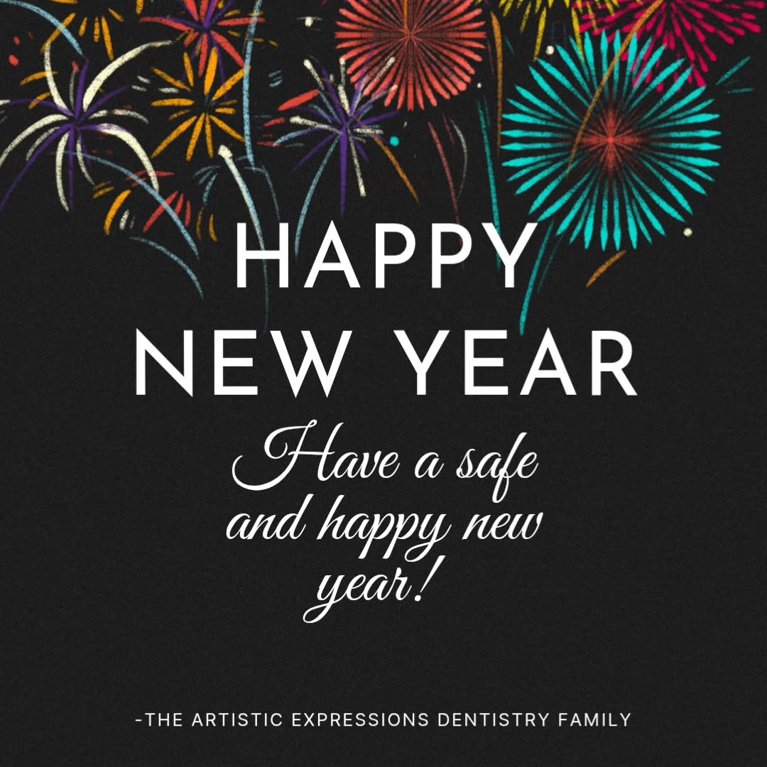 Instagram post by Dr. Bruce Wilderman, DDS: Happy New Years from our family, to yours! Hope the new year brings happiness, memories, and smiles❤️🎆🎇🔔🎊 #newyears2026
