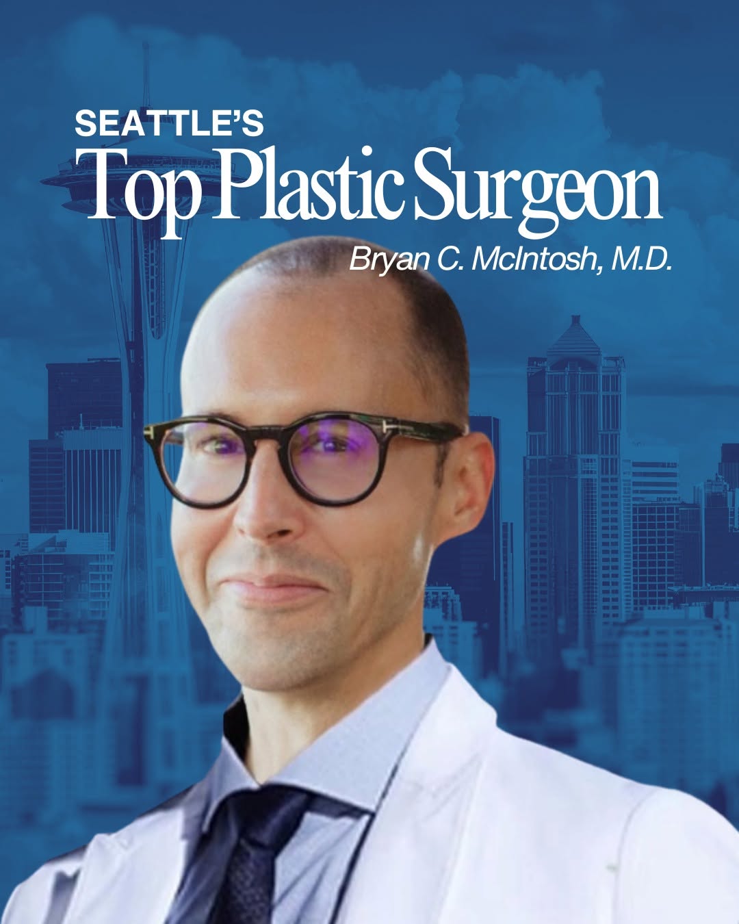 Instagram post by Dr. Bryan C. McIntosh: Recognized for consistent, thoughtful results. Dr. McIntosh has been honored across multiple categories, including breast augmentation, lipo…