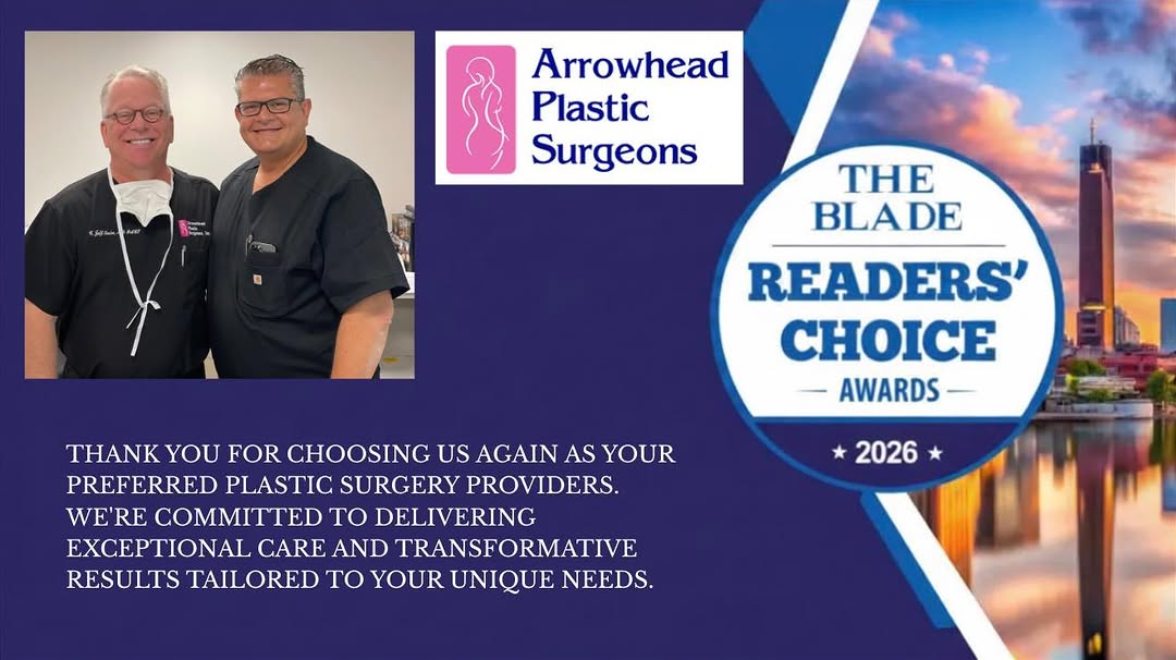 Instagram post by Dr. C. Jeff Kesler: Thank you so much for choosing us as your preferred plastic surgeons in Toledo, Ohio! We are truly honored. We love being a part of this won…