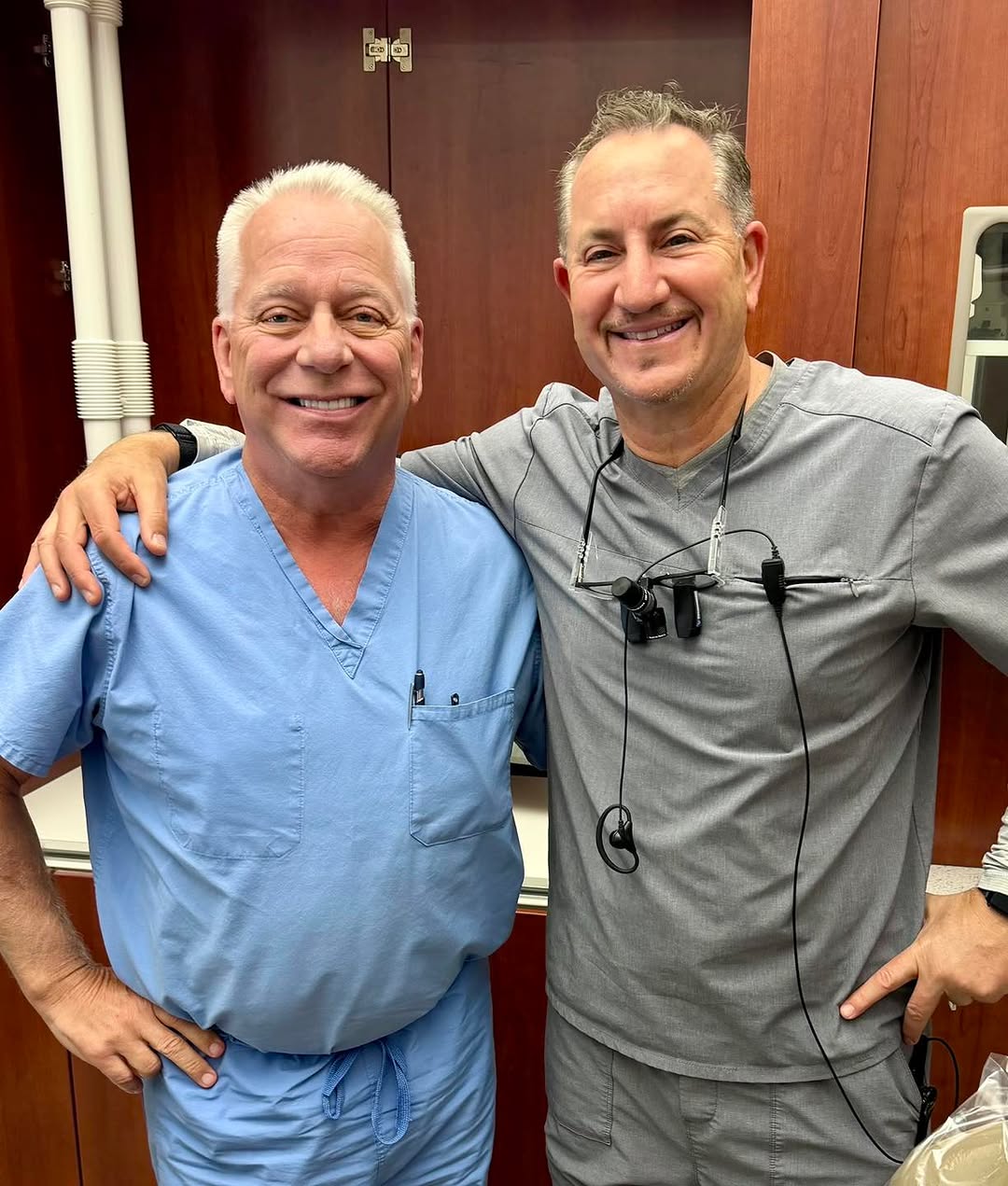 Instagram post by Dr. C. Jeff Kesler: Painless root canal! 🎉 Thank you, Dr. Jon Frankel—Toledo’s finest dentist—from a grateful patient who gets to call you my friend. 🙌 #jonfr…