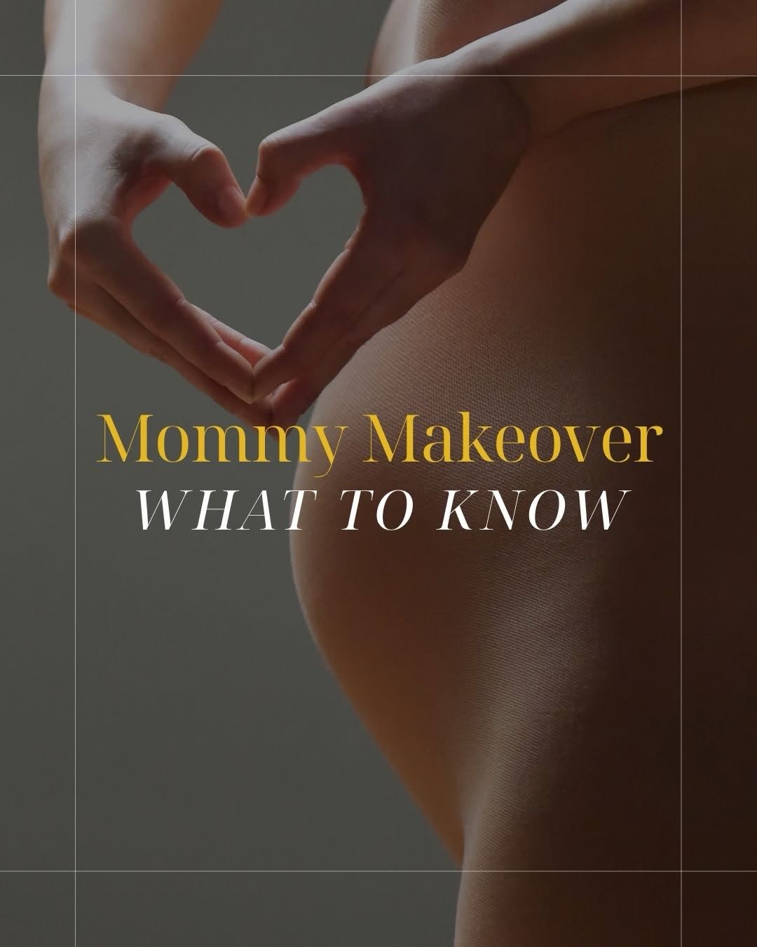 Instagram post by Dr. Cameron S. Francis: ✨ Considering a Mommy Makeover? Here’s what you should know about the procedure, recovery, and results before deciding if it’s right for you…