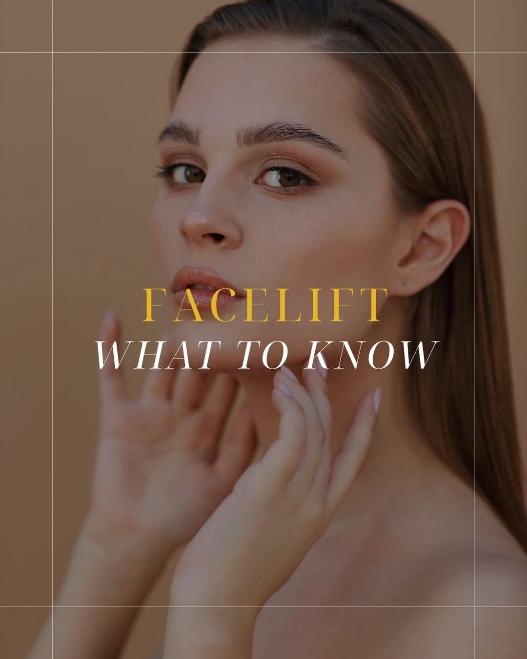 Instagram post by Dr. Cameron S. Francis: ✨ Considering a Facelift? Here’s what you should know about the procedure, recovery, and results before deciding if it’s the right choice fo…