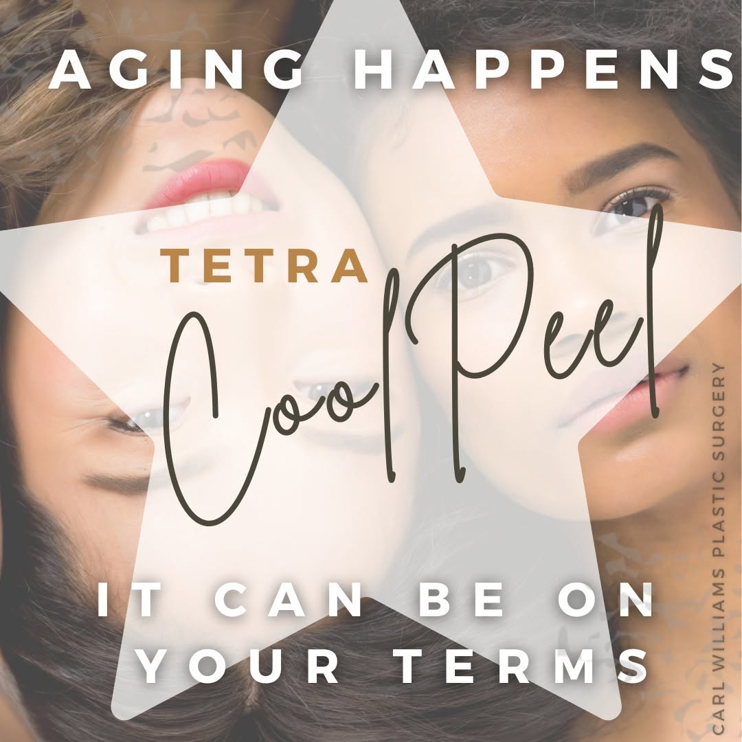Instagram post by Dr. Carl N. Williams, Jr.: ▪️Aging happens to all of us, but with our Tetra CO2 Laser treatment with CoolPeel technology, it can be on your terms. ▪️Aging is ongoing -…