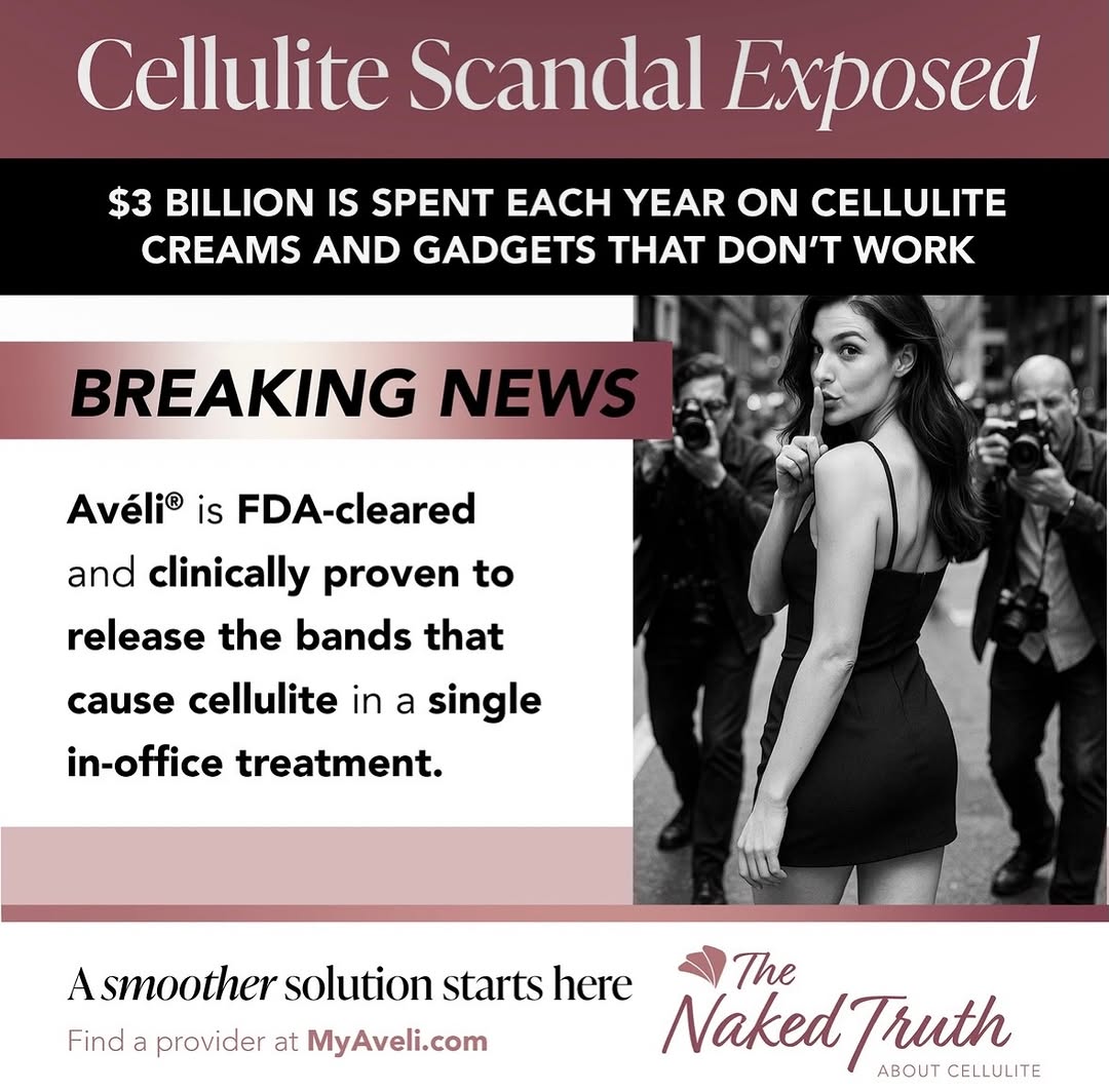 Instagram post by Dr. Carlos Farias: ✨ Meet Aveli — the NEW cellulite treatment everyone’s talking about ✨ Tired of seeing those stubborn dimples show through your clothes? Read…