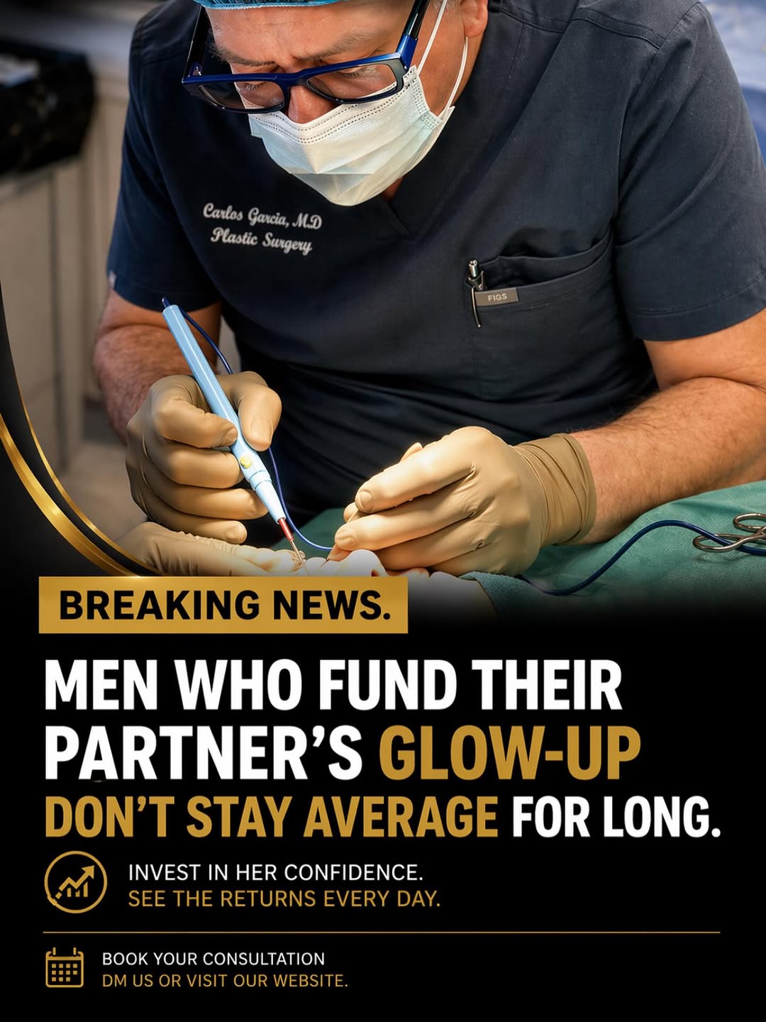 Instagram post by Dr. Carlos Farias: Tag the man who needs to see this 👀💰call us at (630)426-6018