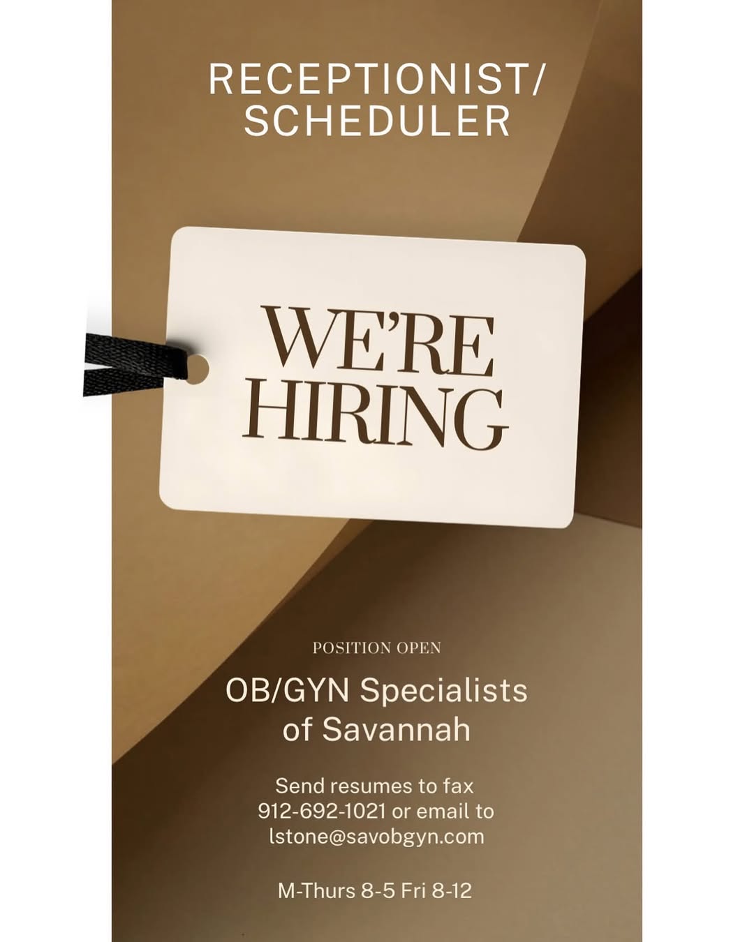 Instagram post by Dr. Carmela A. Pettigrew: The office of Dr. Carmela Pettigrew and Dr. Joe Edwards is hiring a motivated team member!! You can fax your résumé to 912-692-1021, email t…