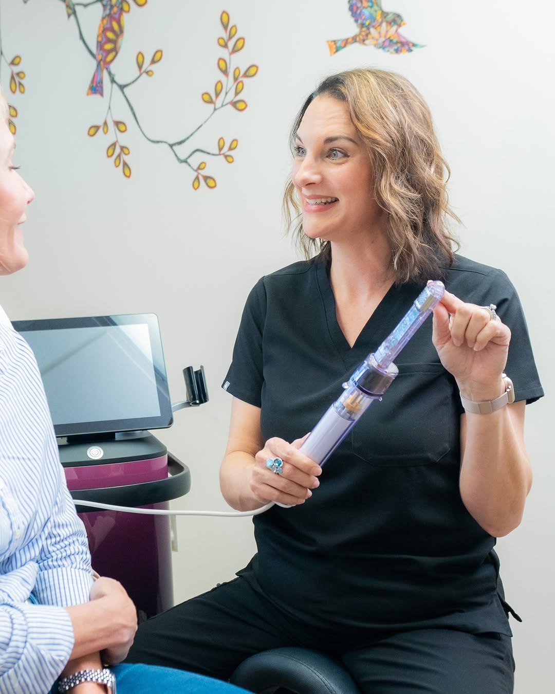 Instagram post by Dr. Carmela A. Pettigrew: Do you experience vaginal dryness, itching, burning, or general pain during sexual intercourse? You might have what is called Vaginal Atroph…