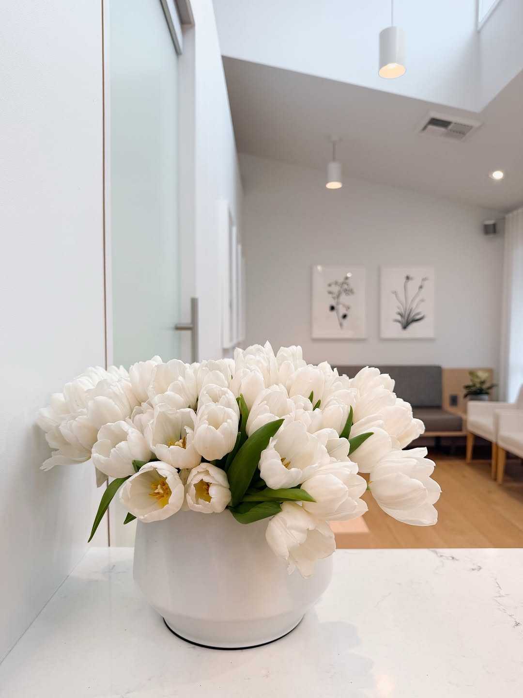 Instagram post by Dr. Carmen Berger: Our @fleurishseattle arrangement!