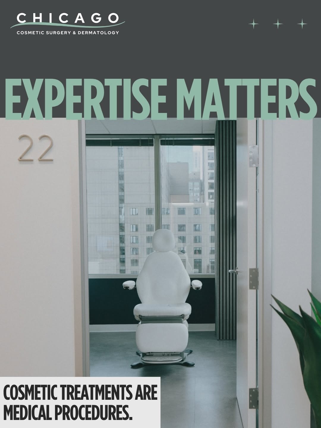 Instagram post by Dr. Carolyn Jacob: Cosmetic treatments are medical procedures, so expertise matters. From injectables and lasers to long-term skin health and skin cancer preve…