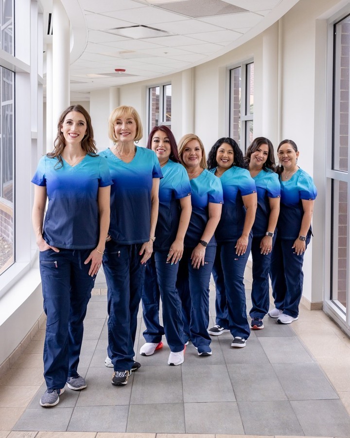 Instagram post by Dr. Cassidy Hinojosa: Okay ladies, now let’s get in formation. 👏🏼 Introducing our superstar staff! These incredibly talented and passionate ladies are the heart…