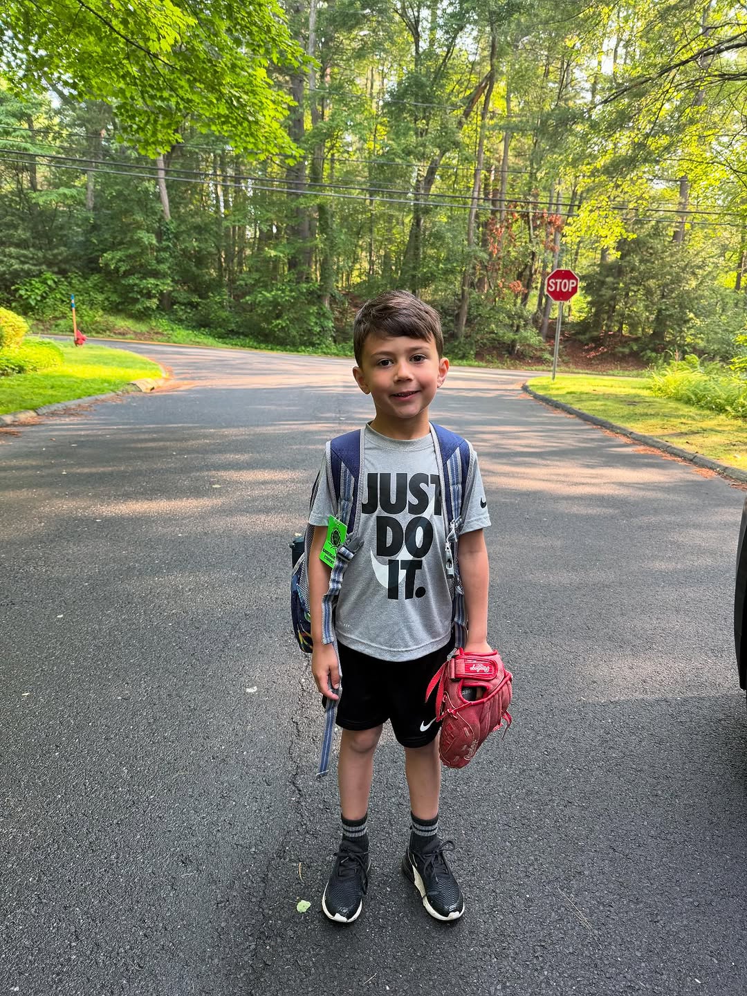 Instagram post by Dr. Charles A Karcutskie: Last day of kindergarten for our big guy! Hard to believe this year is done. Charlie is a dream. So proud of you my boy 🥹🤍
